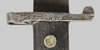 Thumbnail image of Afghan Pattern 1888 bayonet.