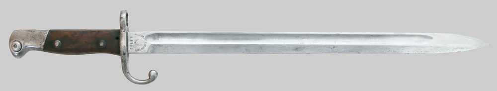 Image of Argentine M1909 First Pattern sword bayonet.