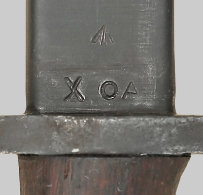 Image of Austalian Owen Mk. I submachine gun bayonet.