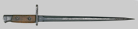 Thumbnail image of the Belgian M1916 sword bayonet.