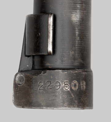 Image of Belgium FAL Type C bayonet.