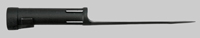 Thumbnail image of Belgian FAL Type C bayonet