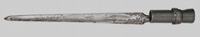 Thumbnail image of miniature British Pattern 1853 socket bayonet