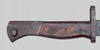 Thumbnail image of Nationalist Chinese Zhong Zheng Shi (Chaing Kai Shek) bayonet with a Japanese Type 30 blade.