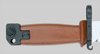 Thumbnail image of Chinese orange AKM Type II knife bayonet.