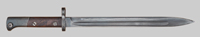 Thumbnail image of Czechoslovak VZ-24 bayonet marked 945.