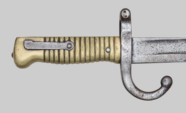 Image of Egyptian Remington No. 1 yataghan bayonet.