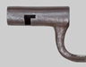 Thumbnail image of French M1754 Style Cadet or Officer's Fusil socket bayonet.