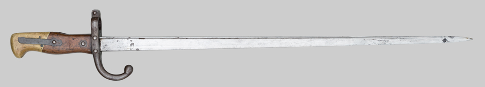 Image of French M1874 Gras bayonet by Sutterlin Lippmann.