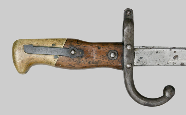 Image of French M1874 Gras bayonet by Sutterlin Lippmann.