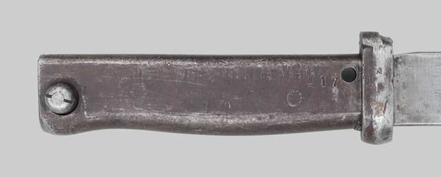 Image of German ersatz bayonet - Carter #9/Ottobre #23021.