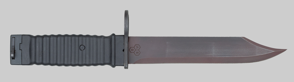 Image of West German KCB-77 M1 bayonet by AES.