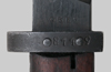 Thumbnail image of German S 24(t) knife bayonet marked dot.