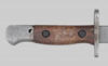 Thumbnail image of Indian No. I Mk. I** (shortened Pattern 1907) bayonet.