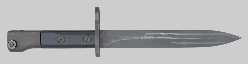 Image of Israeli  Uzi submachine gun bayonet.