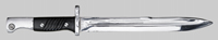 Thumbnail image of Israel Mk. 1A presentation bayonet.