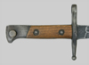 Thumbnail image of Italian M1891 knife bayonet with steel scabbard.