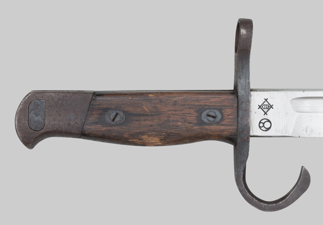 Image of a Japanese Type 30 bayonet.