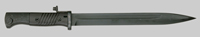 Thumbnail image of Norwegian M/1957 SLG knife bayonet.