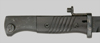 Thumbnail image of Norwegian M/1957 SLG knife bayonet.