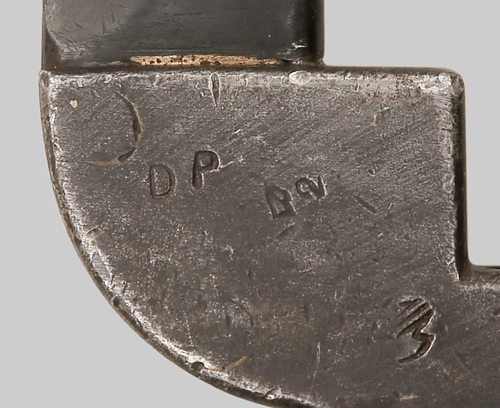 Image of Pakistani 1950-dated Metal Industries Ltd No. 9 Mk. I socket bayonet.