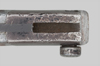 Thumbnail image of Peruvian M1891 bayonet alteration for U.S. M1 Carbine.