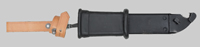 Thumbnail image of Polish 6H4 (AKM Type II) bayonet.