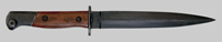 Thumbnail image of Portuguese m/948 knife bayonet.