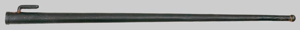 Image of Romanian scabbard for the M1891 socket bayonet.