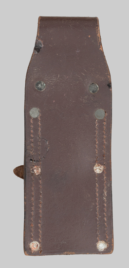 Image of South African Pattern 1907 leather belt frog.