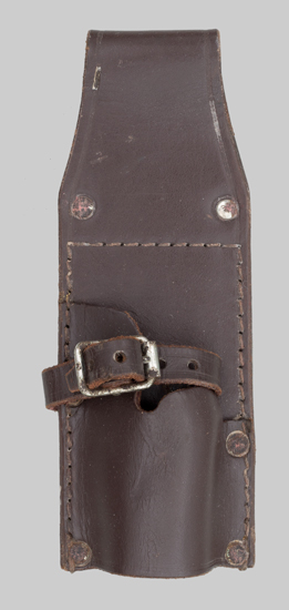 Image of South African Pattern 1907 leather belt frog.