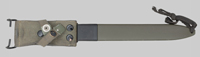 Thumbnail image of the Spanish CETME Model  L bayonet.