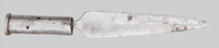 Thumbnail image of 18th Century Spanish Socket Bayonet.