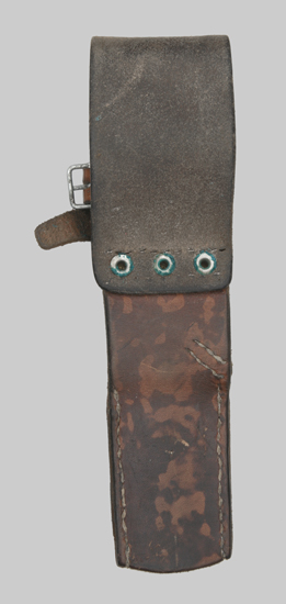 Image of Swedish leather belt frog