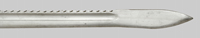 Thumbnail image of the Swiss M1914 Pioneer sawback bayonet.