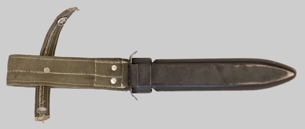 Image of Turkish copy of U.S. M5 bayonet-knife.