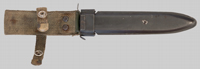 Thumbnail image of Turkish Ersatz M5 bayonet.