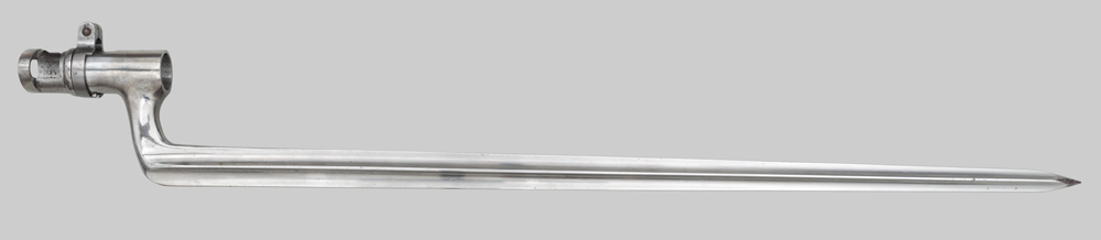 Image of Remington No. 1 cruciform socket bayonet.