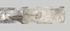 Thumbnail image of early U.S. fencing bayonet based on the M1835 socket bayonet