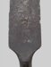 Thumbnail image of U.S. socket bayonet for French M1768-74 Charleville musket.