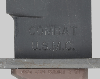 Image of the U.S. OKC3S Bayonet & Scabbard with Carrier.