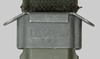 Thumbnail image of unit-marked U.S. M7 bayonet.