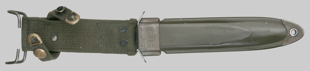 Image of M8A1 Scabbard by Wilson-Duggar Co. using Victory Plastics Co. Subassemblies.