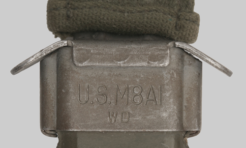 Image of M8A1 Scabbard by Wilson-Duggar Co. using Victory Plastics Co. Subassemblies.