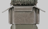 Thumbnail image of TWB manufacturer symbol on M8A1 Scabbard.