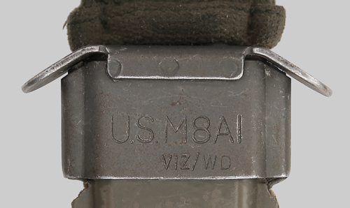 Image of M8A1 Scabbard produced by Wilson-Duggar Co., Inc.