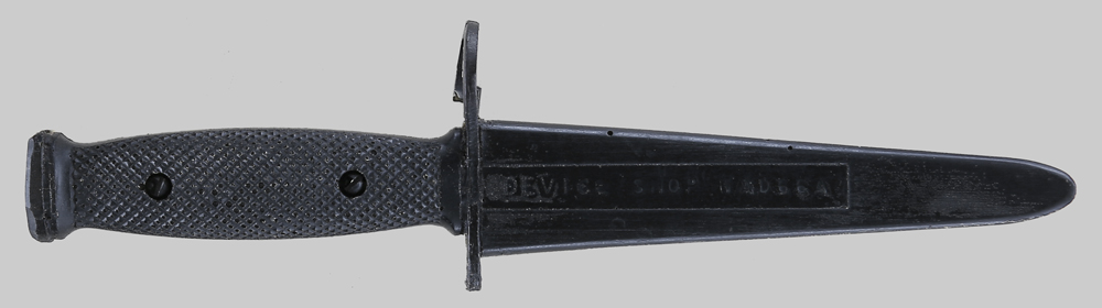 Image of U.S. Army M7 training aid bayonet.