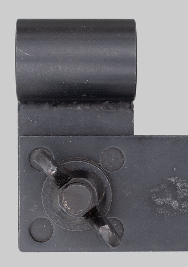 Image of the Cobray M11/Nine socket bayonet.