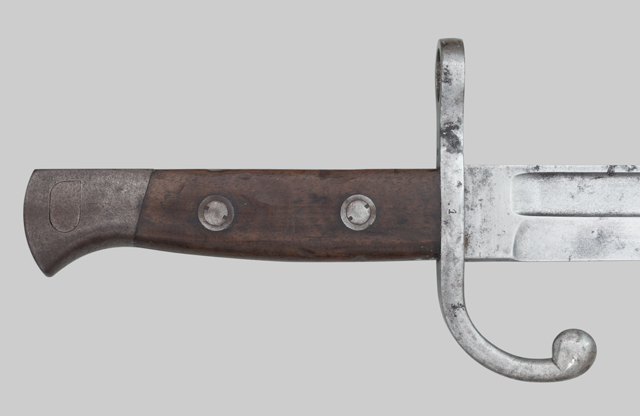 Image of Uruguay M1895 knife bayonet.