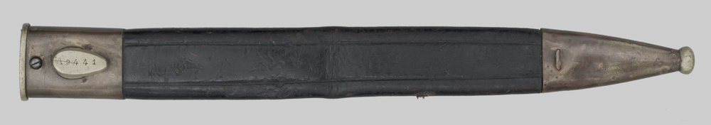 Image of Uruguay M1895 knife bayonet.